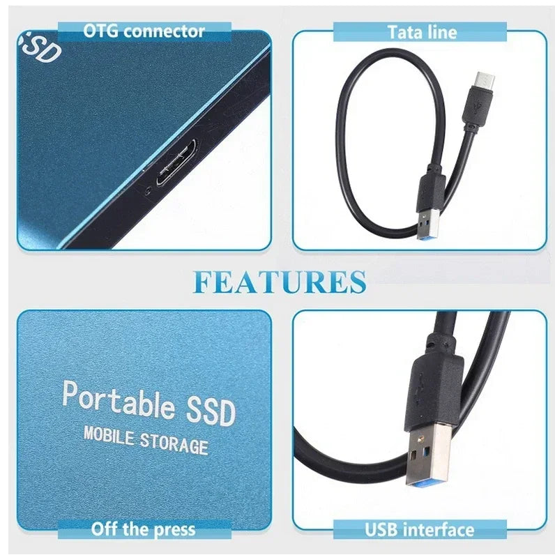 Portable External SSD – High-Speed Storage Drive for Backup & Travel