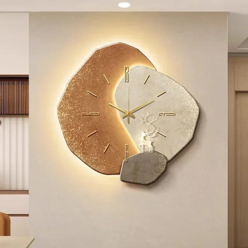 Modern LED Wall Clock – Stylish Decorative Timepiece