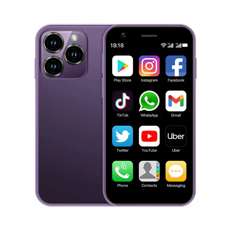 Mini Smartphone 3” – Compact Android Phone Dual SIM & WiFi