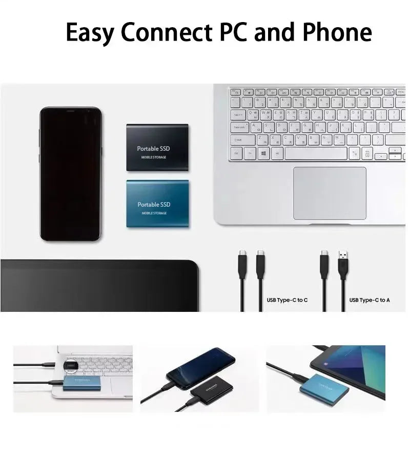 Portable External SSD – High-Speed Storage Drive for Backup & Travel