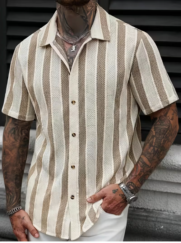 Ryan – Men’s Lightweight Woven Summer Shirt