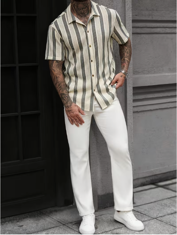 Ryan – Men’s Lightweight Woven Summer Shirt