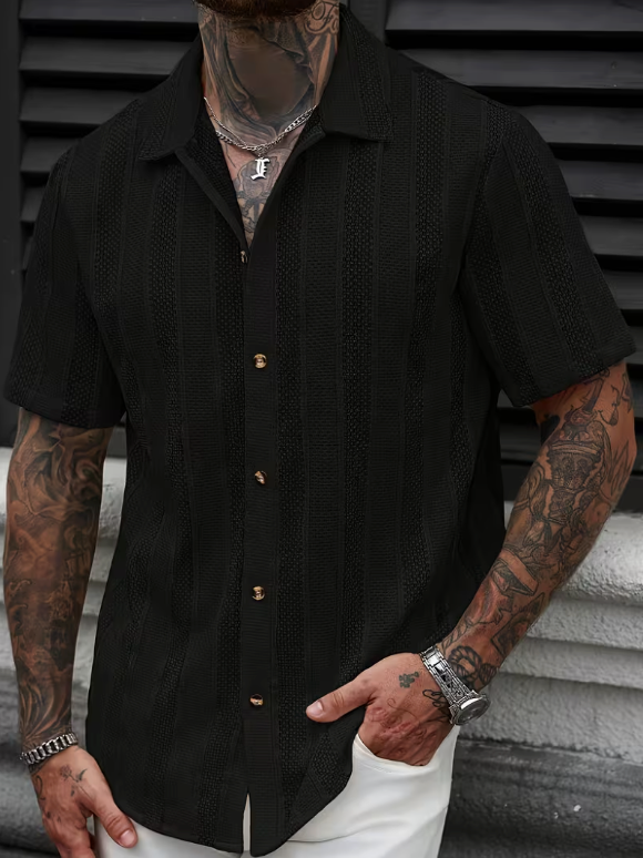 Ryan – Men’s Lightweight Woven Summer Shirt