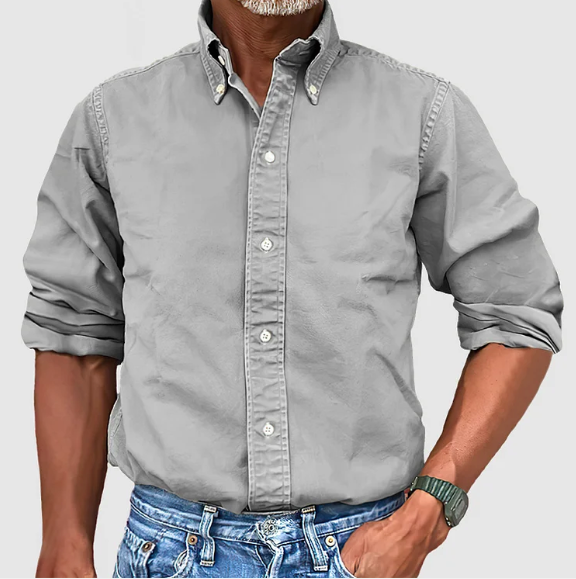 Men’s Wrinkle-Resistant Long Sleeve Shirt