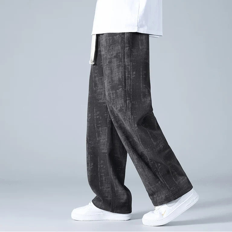 Men’s Corduroy Pants with Drawstring