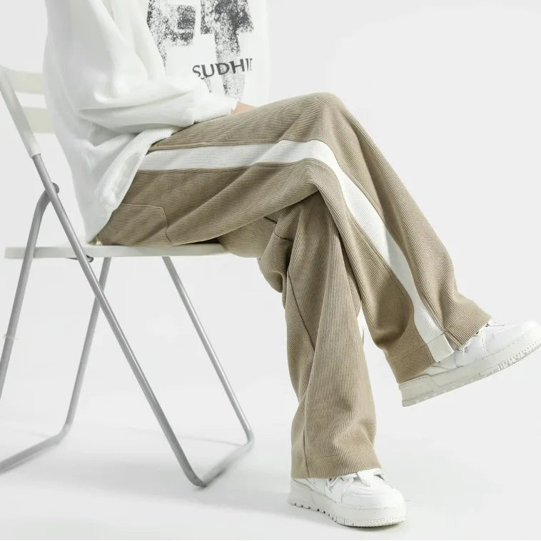 Men’s Loose Fit Corduroy Sweatpants