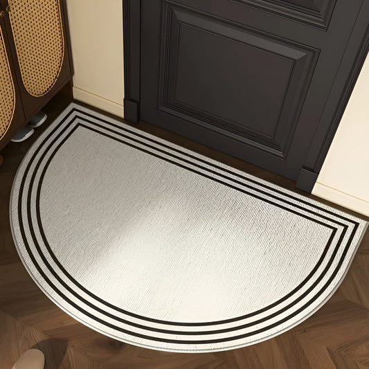 Semicircle Doormat Non Slip - Dirt Absorbent Entrance Welcome Mat