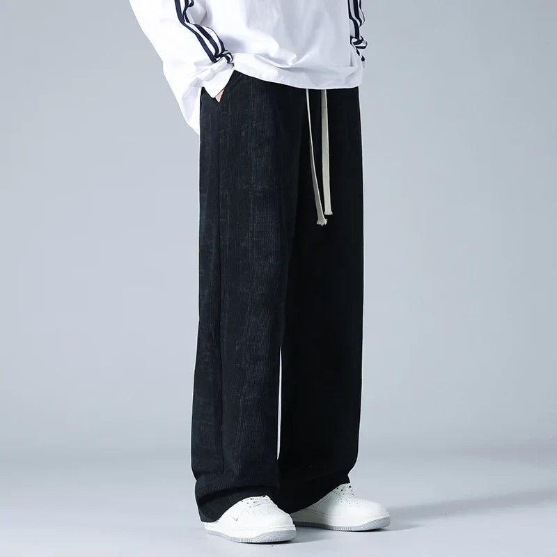 Men’s Corduroy Pants with Drawstring