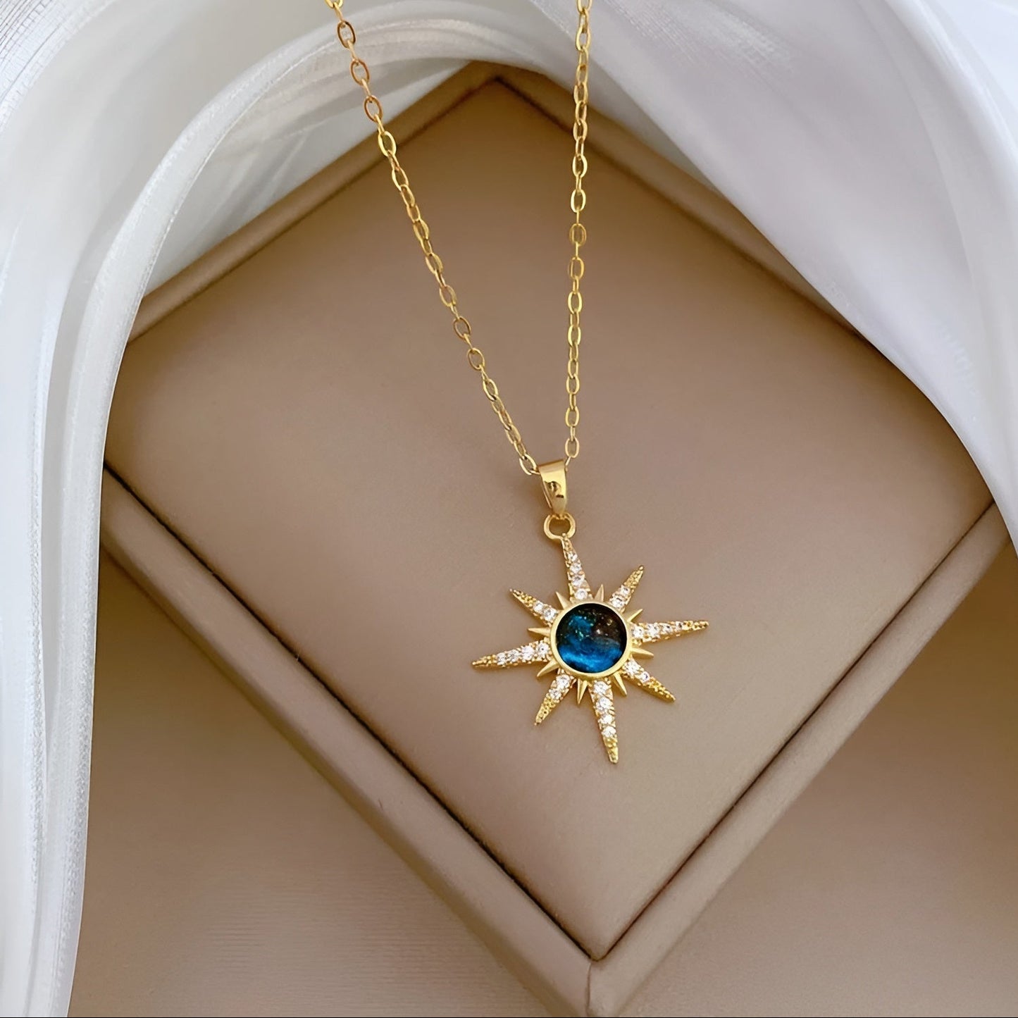 Aquamarine Necklace for Women