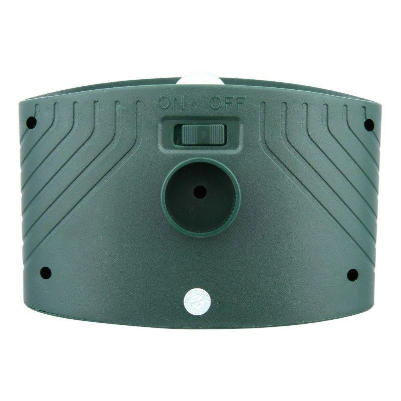 Solar Ultrasonic Rabbit Repeller - Outdoor Motion Flashing Light