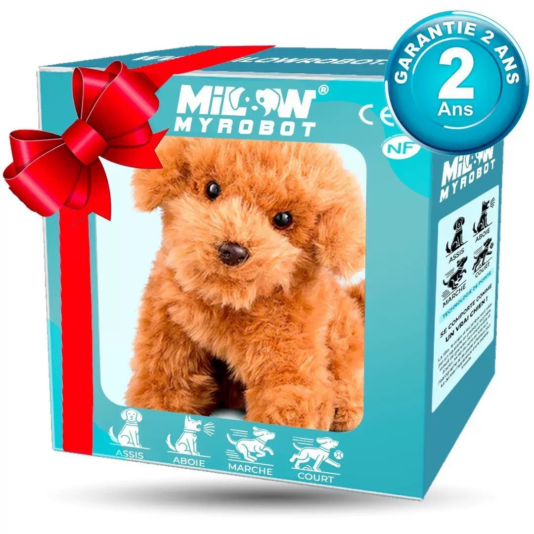 Interactive Plush Toy Dog - Moving Walking Barking Soft Puppy