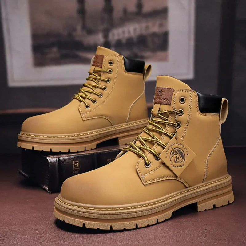 Men’s Orthopedic Lace-Up High-Top Boots