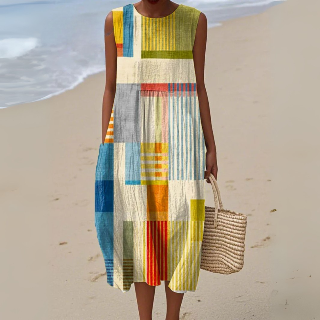 Women’s Geometric Print Summer Dress