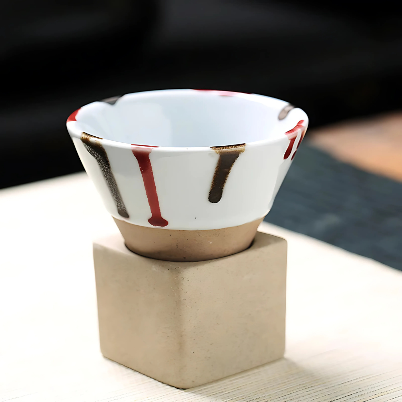 2-Piece Glazed Ceramic-Style Mug Set