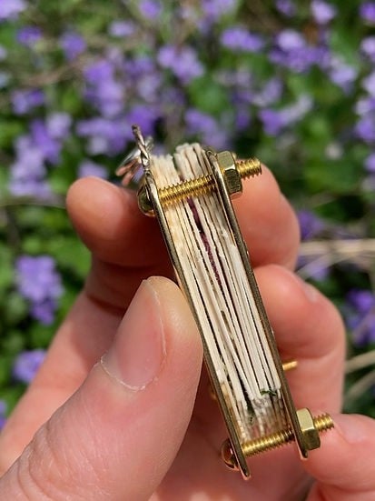Mini Flower Press - Pocket Botanical Herbarium Keepsake Maker