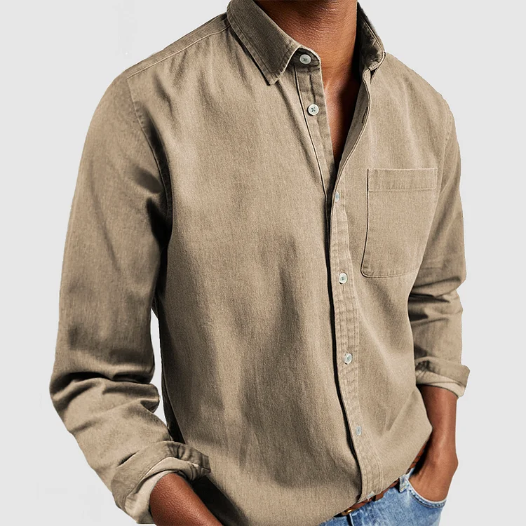 Men’s Premium Casual Button-Up Shirt