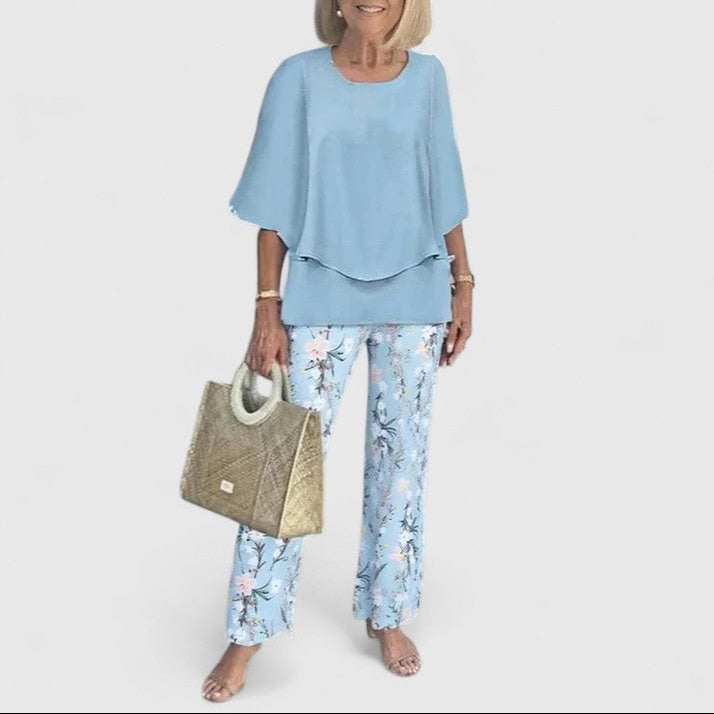 Women’s Two-Piece Set – Elegant Matching Outfit for Everyday & Evenings