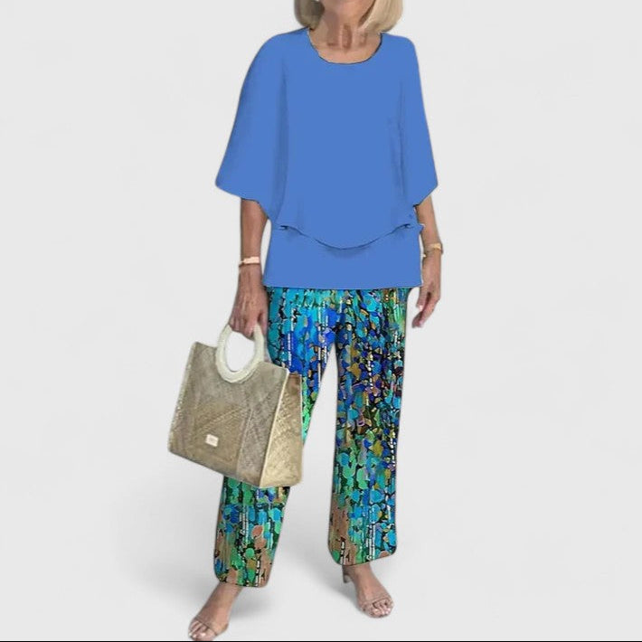 Women’s Two-Piece Set – Elegant Matching Outfit for Everyday & Evenings
