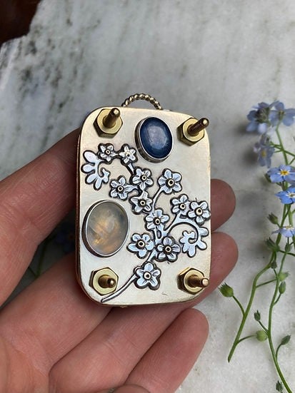 Mini Flower Press - Pocket Botanical Herbarium Keepsake Maker