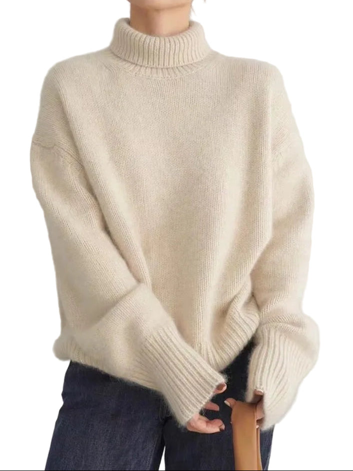 Cashmere Turtleneck Sweater for Women – Soft, Warm & Timeless