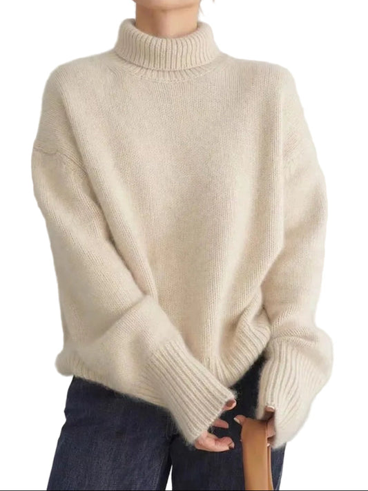 Cashmere Turtleneck Sweater for Women – Soft, Warm & Timeless