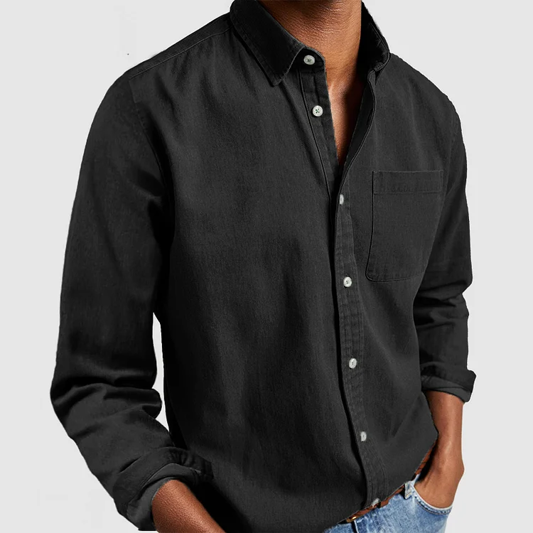 Men’s Premium Casual Button-Up Shirt