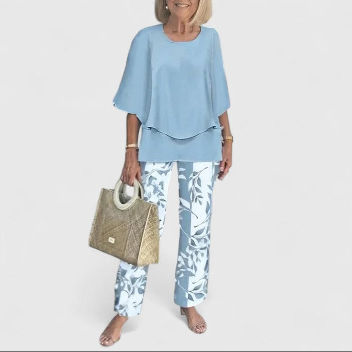 Women’s Two-Piece Set – Elegant Matching Outfit for Everyday & Evenings