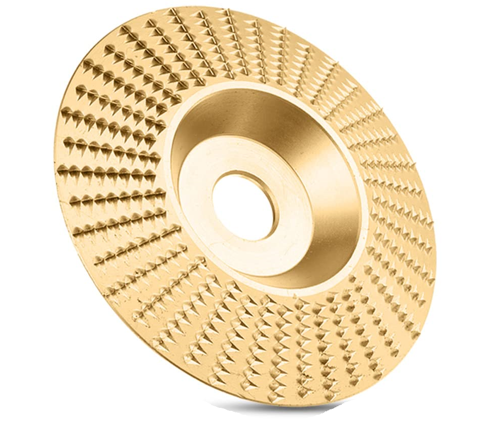 3pc Tungsten Carbide Grinding Disc - 4 inch Wood Carving Wheel