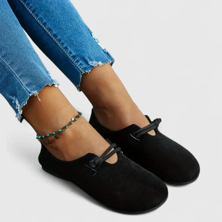 Orthopedic Comfort Lace Loafers - Support Support Walking Shoes