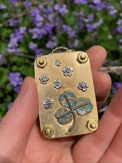 Mini Flower Press - Pocket Botanical Herbarium Keepsake Maker
