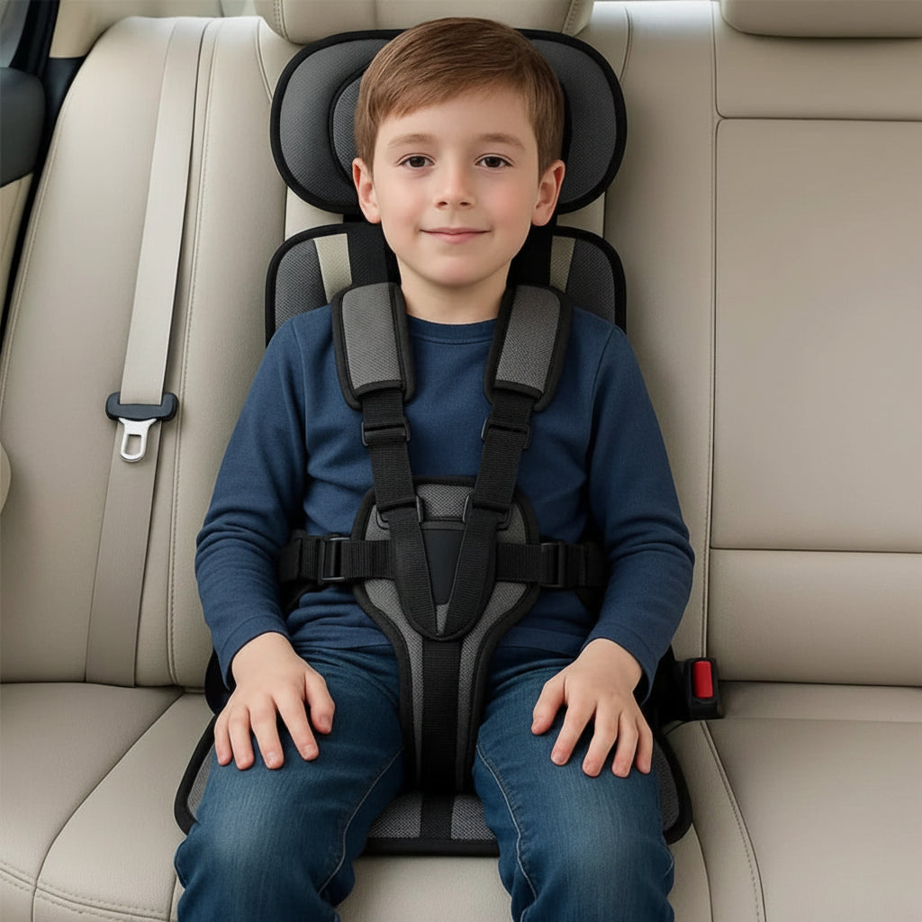 Portable Child Travel Car Seat Harness - 5 Point Booster Safety