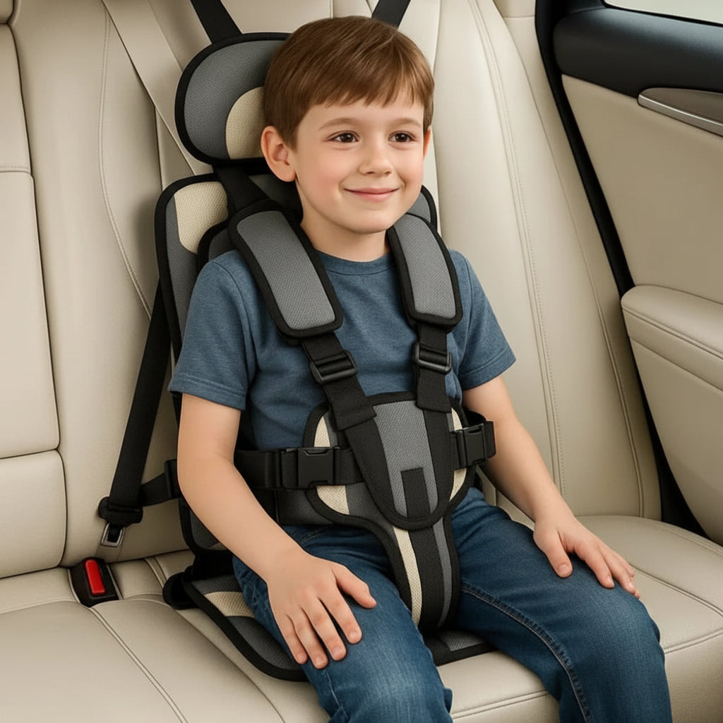 Portable Child Travel Car Seat Harness - 5 Point Booster Safety