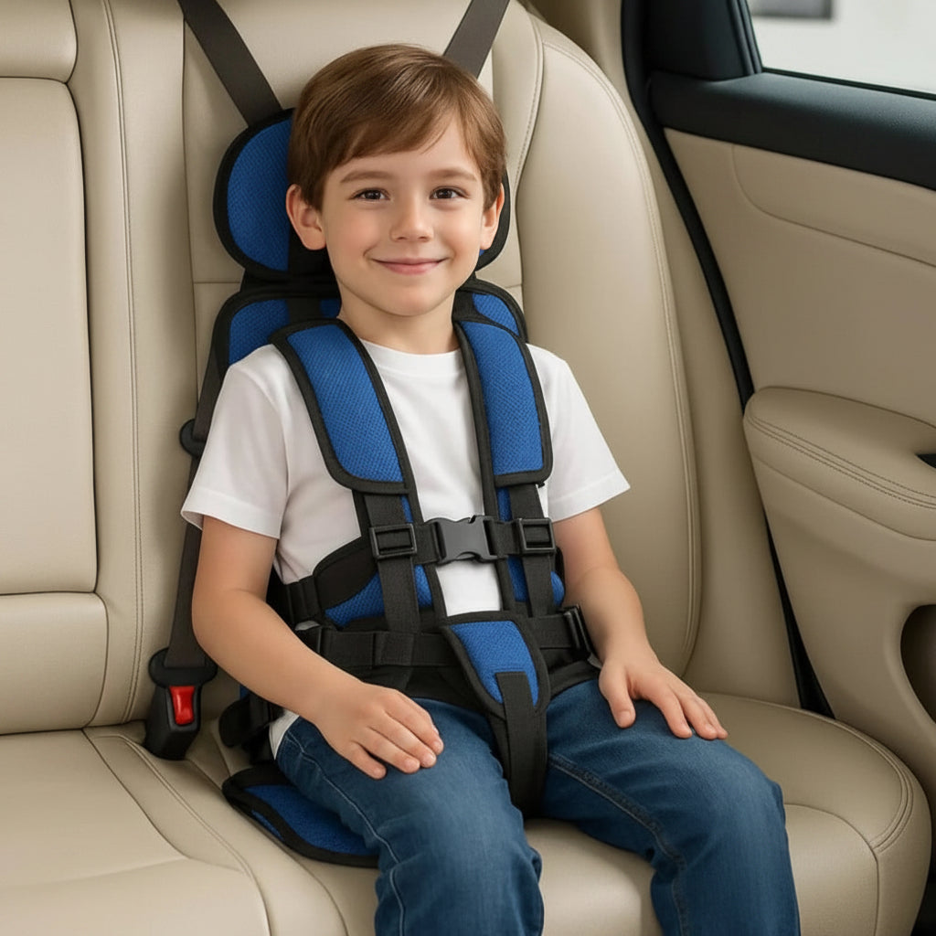 Portable Child Travel Car Seat Harness - 5 Point Booster Safety