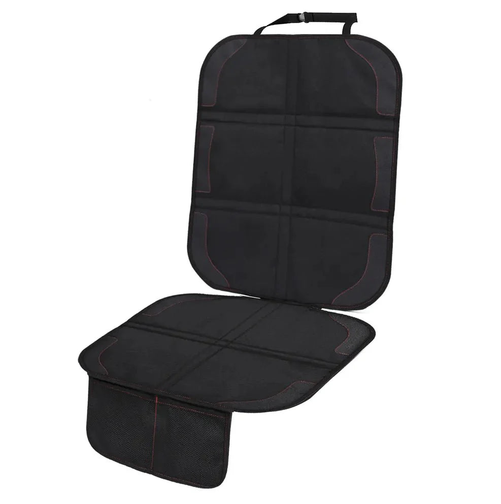 Car Seat Protector – Thick Padded Cover with Storage Pockets