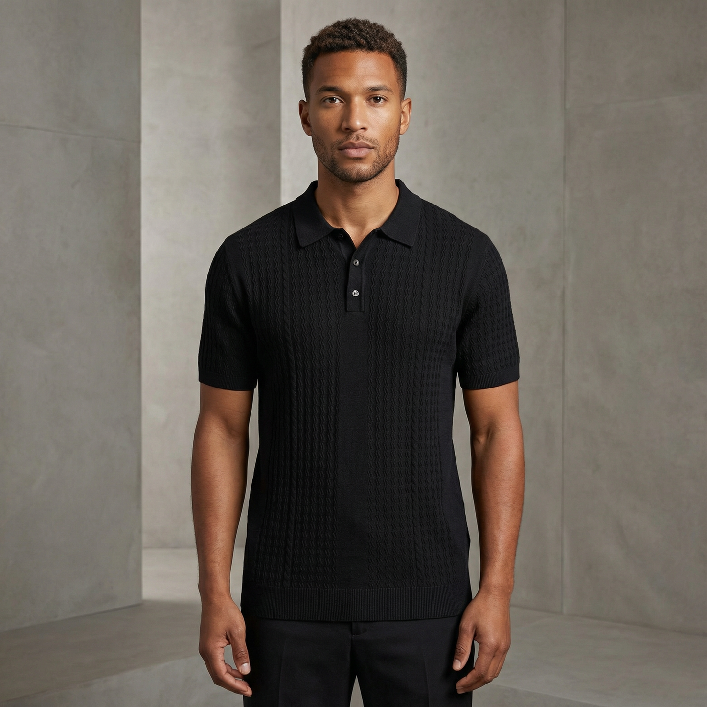 Logan Knit Polo Shirt