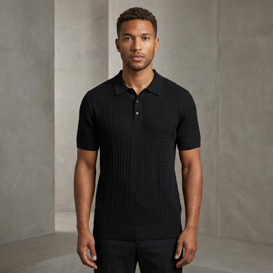 Logan Knit Polo Shirt
