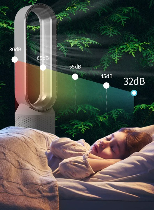 Indoor Air Purifier with UV and Multi-Speed Oscillation