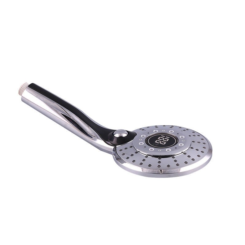LED Temperature Display Handheld Shower Head