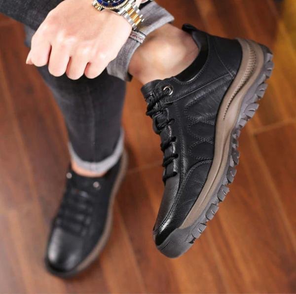 Men's Waterproof Leather Comfort Shoes