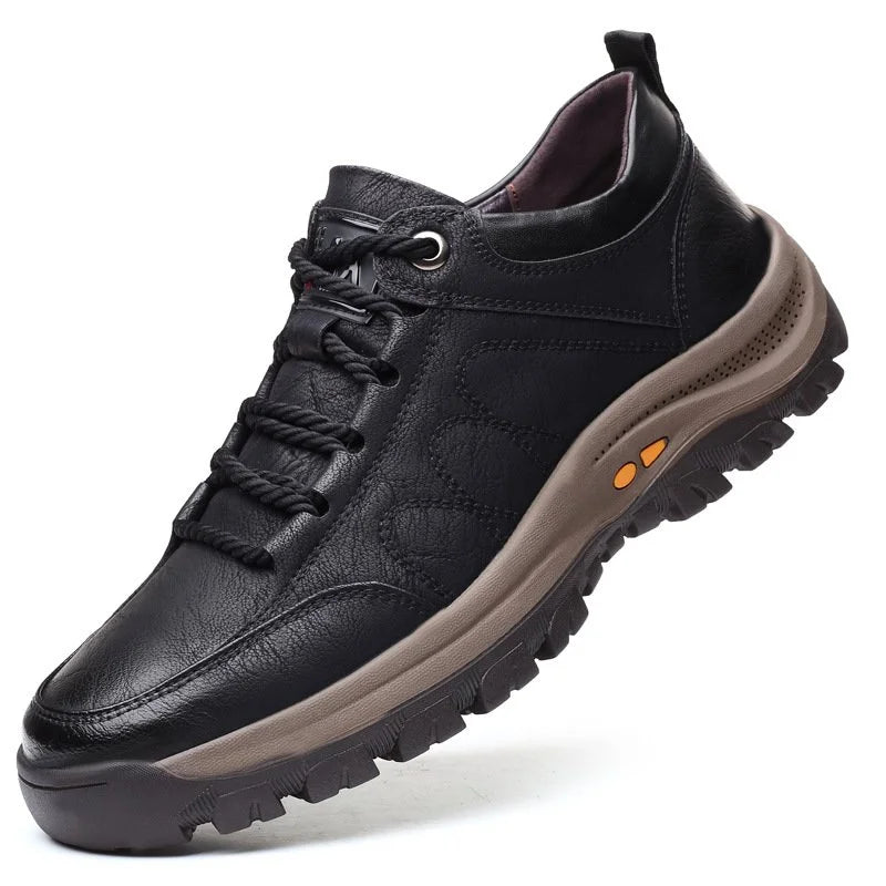 Men's Waterproof Leather Comfort Shoes