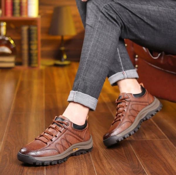 Men's Waterproof Leather Comfort Shoes