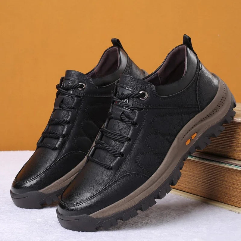 Men's Waterproof Leather Comfort Shoes