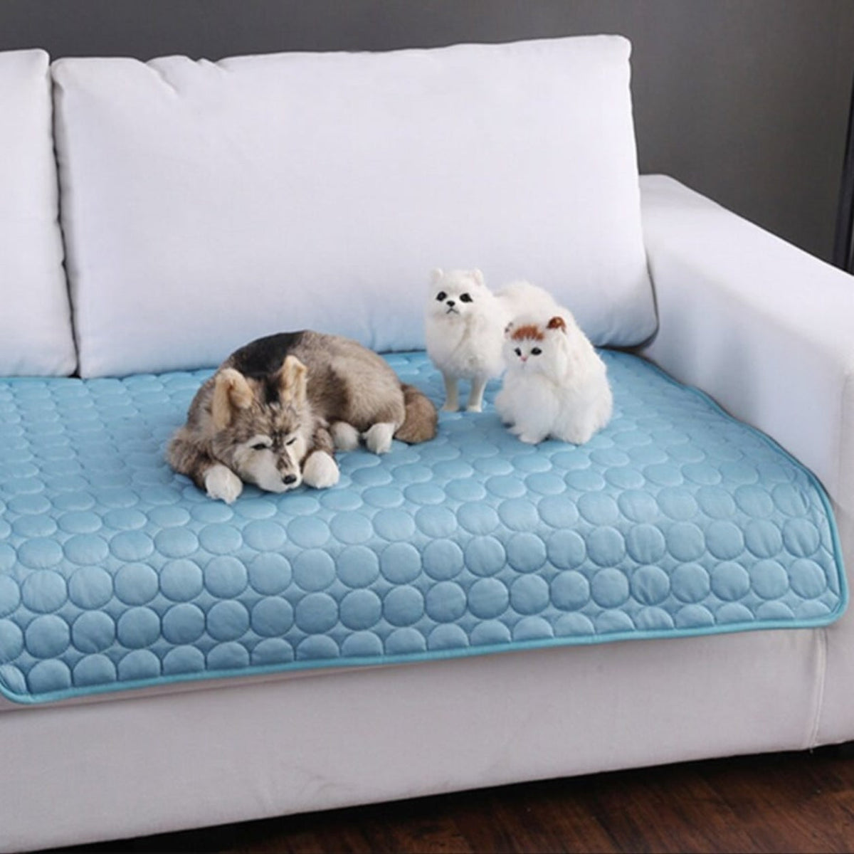 Self Cooling Pet Mat - Pressure Activated Dog Cooling Pad Gel