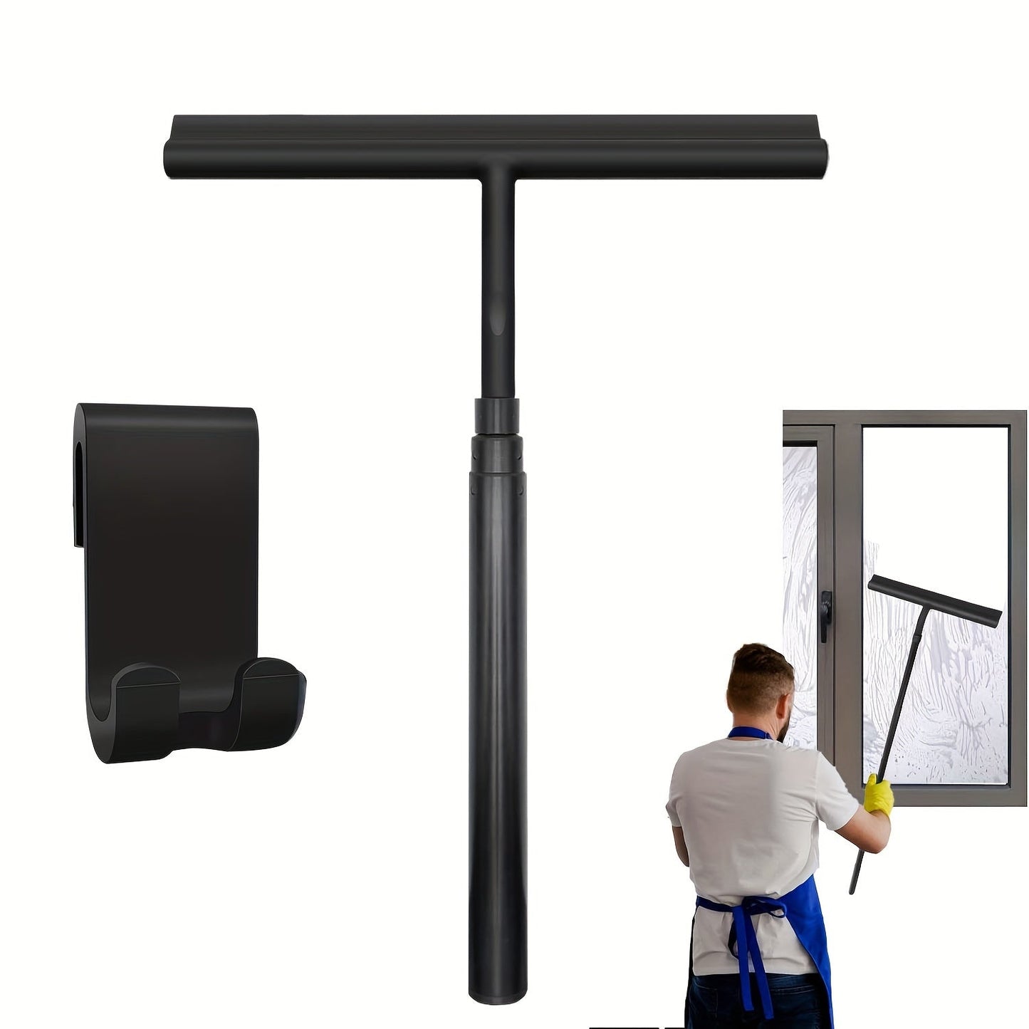 Deluxe Extendable Shower Squeegee – Easy & Efficient Bathroom Cleaning