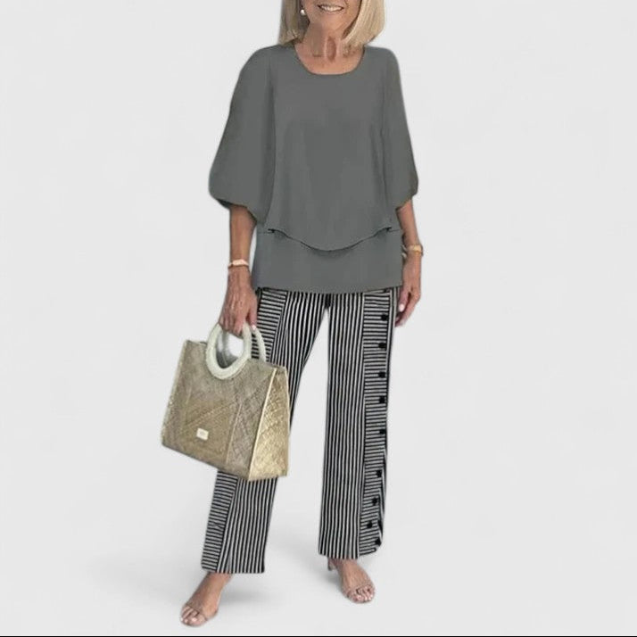 Women’s Two-Piece Set – Elegant Matching Outfit for Everyday & Evenings
