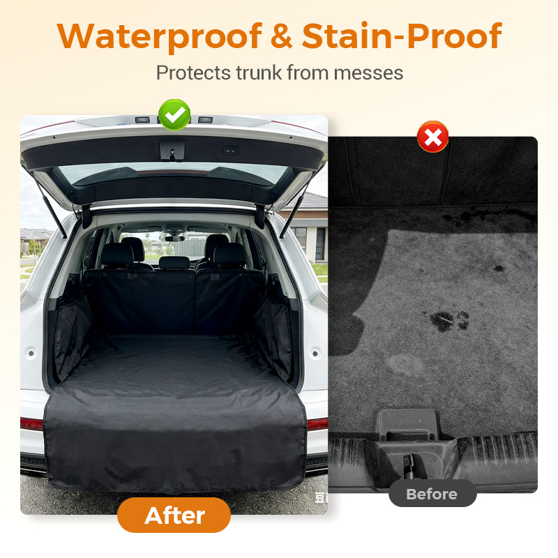 PetArmor Waterproof Car Trunk Mat - Heavy Duty Dog Bumper Liner
