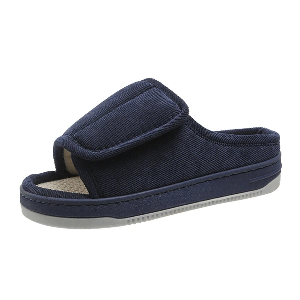 Women’s Extra Wide Adjustable Comfort Slippers
