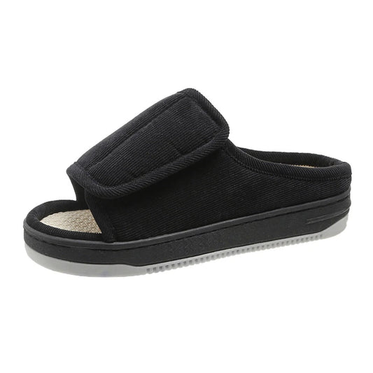 Women’s Extra Wide Adjustable Comfort Slippers