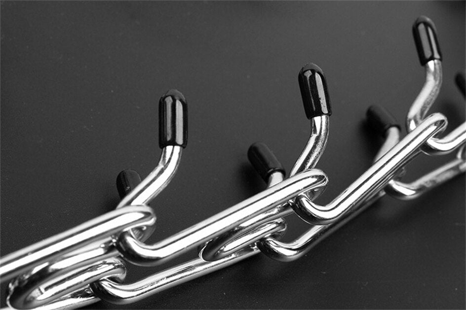 Adjustable Rubber-Tipped Dog Training Collar