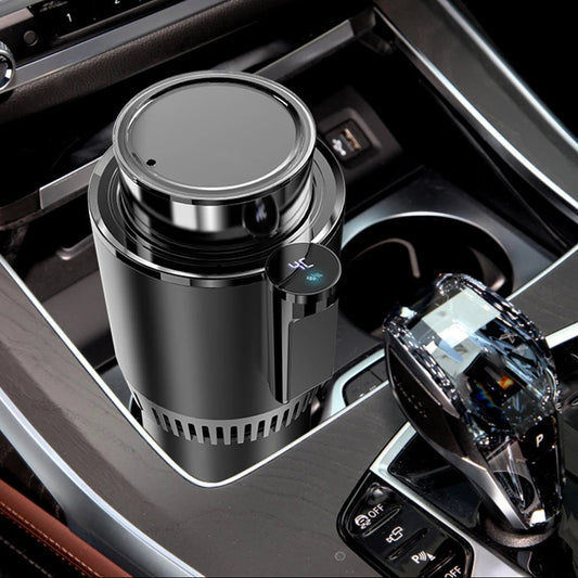 2-in-1 Car Cup Holder Warmer & Cooler – Smart Temperature Control